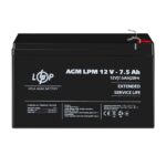 Аккумулятор AGM LPM 12V - 7.5 Ah - Зображення 2