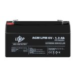 Аккумулятор AGM LPM 6V - 1.3 Ah - Зображення 2