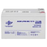 Аккумулятор мультигелевый LPM-MG 12V - 7.5 Ah - Зображення 3