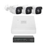 Комплект видеонаблюдения на 3 камеры GV-IP-K-W86/03 5MP