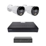Комплект видеонаблюдения на 2 камеры GV-IP-K-W102/2 4MP (Ultra AI)