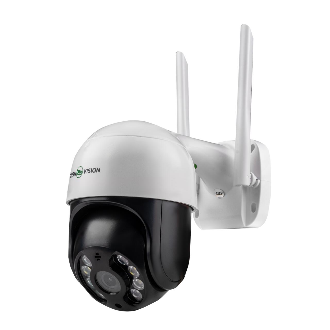 329e6f980581112c0d34ca5e28f4e-1 Комплект беспроводной поворотной камеры GV-202-IP-M-DOС40-30 SD (с блоком питания) - Зображення 1