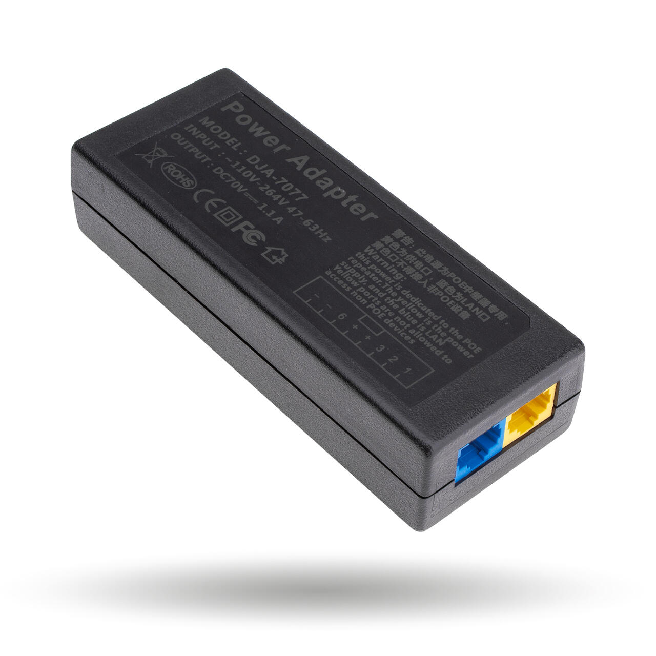 33c5a661aa5c1cf2e9bfd52667465 POE инжектор GV-001/04 - Зображення 1