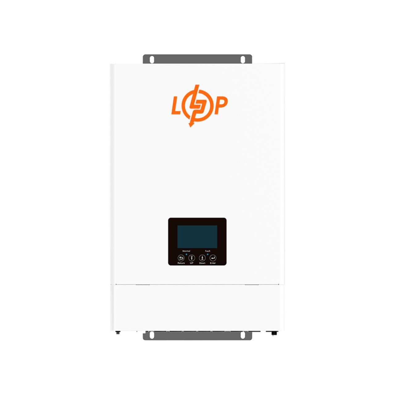 39e385b939fd734ad22e923b42fb1 Гибридный однофазный инвертор LP LPW-GY-6000VA - Зображення 1