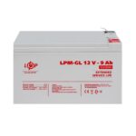 Аккумулятор гелевый LPM-GL 12V - 9 Ah - Зображення 2