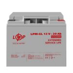 Аккумулятор гелевый LPM-GL 12V - 20 Ah - Зображення 7