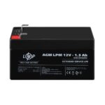 Аккумулятор AGM LPM 12V - 1.3 Ah - Зображення 2