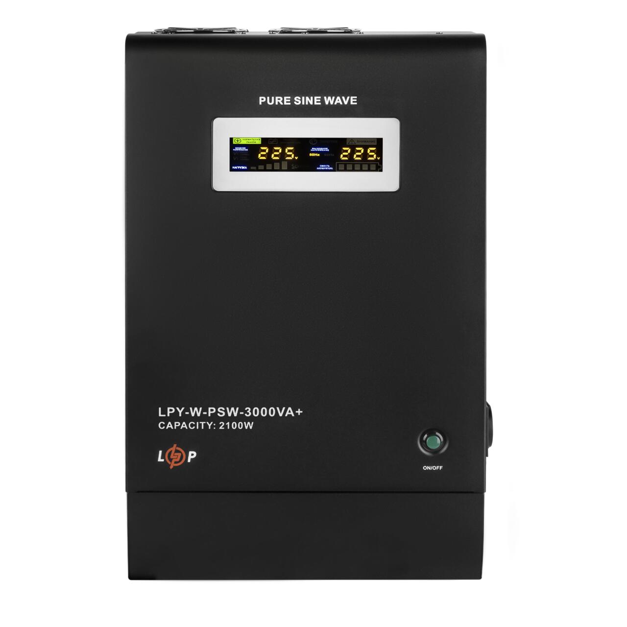 6c32a2f3f4e584a9501cd37422c3c ИБП с правильной синусоидой 48V LPY-W-PSW-3000VA+(2100Вт) - Зображення 1