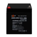 Аккумулятор AGM LPM 12V - 5 Ah - Зображення 2