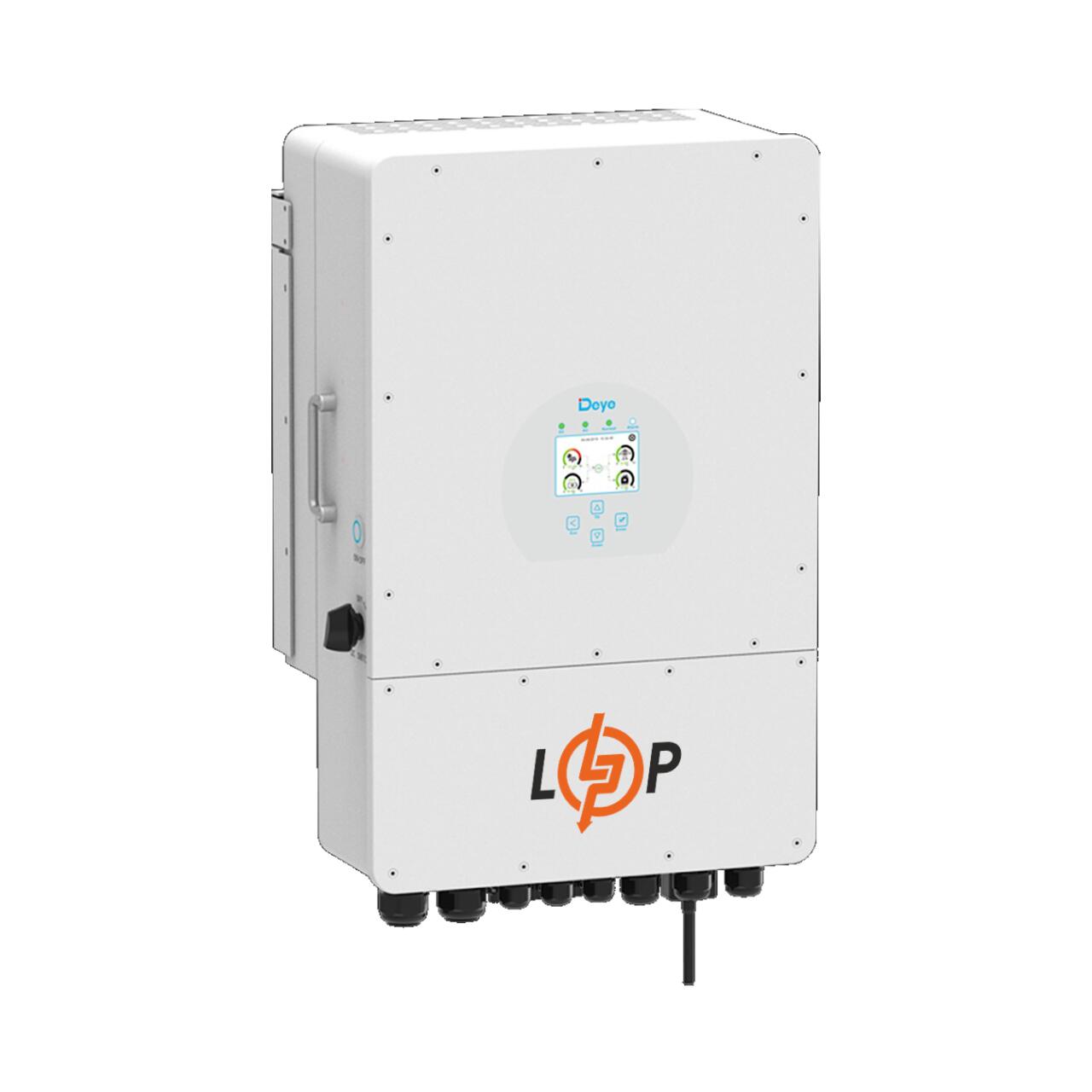 7593cb6788c035c7ae35e1a79affa DEYE for LP Гибридный трехфазный инвертор SUN-12K-SG04LP3-EU Wi-Fi - Зображення 1