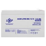 Аккумулятор мультигелевый LPM-MG 12V - 7.5 Ah Уценка 11.06 - Зображення 4