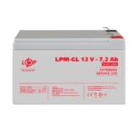 Аккумулятор гелевый LPM-GL 12V - 7.2 Ah Уценка 08.2024 - Зображення 2