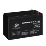 Аккумулятор AGM LPM 12V - 7.5 Ah - Зображення 4