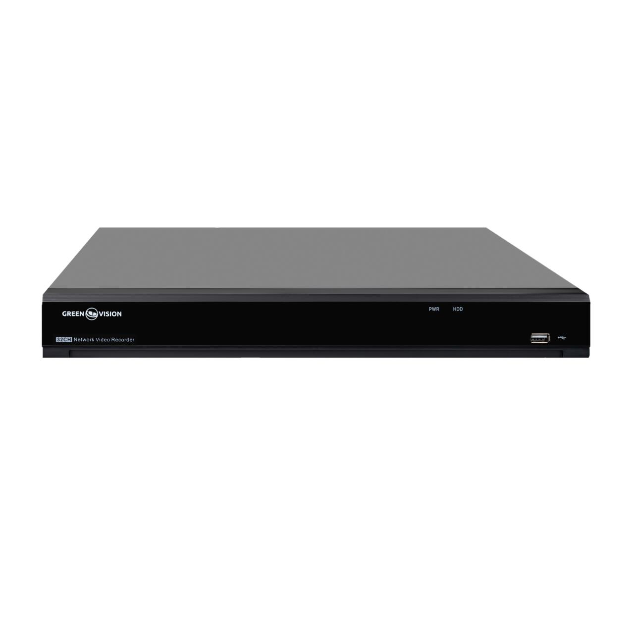 8677ecf186e623c2904fcd70d5305 IP видеорегистратор 32-канальный 12MP NVR GreenVision GV-N-I018/32 12MP (V2) - Зображення 1