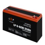 Тяговый свинцово-кислотный AGM аккумулятор LP 6-DZM-35 Ah - Зображення 4