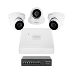 Комплект видеонаблюдения на 3 камеры GV-IP-K-W81/03 5MP