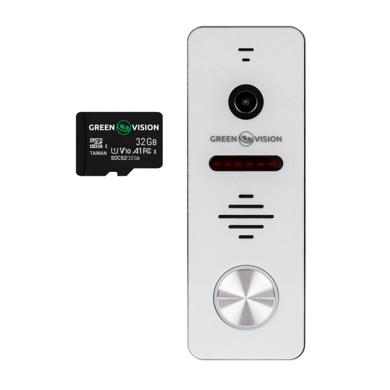 9c5e0b491a819bc2cefb45e6f7275 Автономная вызывная панель IP GV-008-M-150 SD-32Gb - Зображення 1