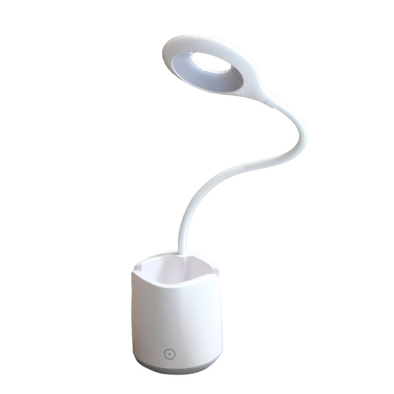 EH-070W_55 LED світильник настільний акумуляторний з підстаканником, білий - Зображення 1