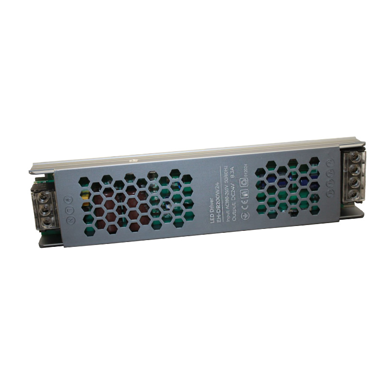 EH-DR200W24 LED драйвер компактний 200 Вт 24 В, серія Стандарт IP20, гарантія 2 роки - Зображення 1
