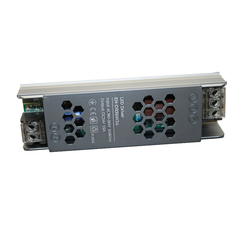 EH-DR36W24 LED драйвер компактний 36 Вт 24 В, серія Стандарт IP20, гарантія 2 роки - Зображення 1