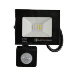 LED прожектор з датчиком руху 10Вт 1000 Лм 6500К холодний білий SMD2835