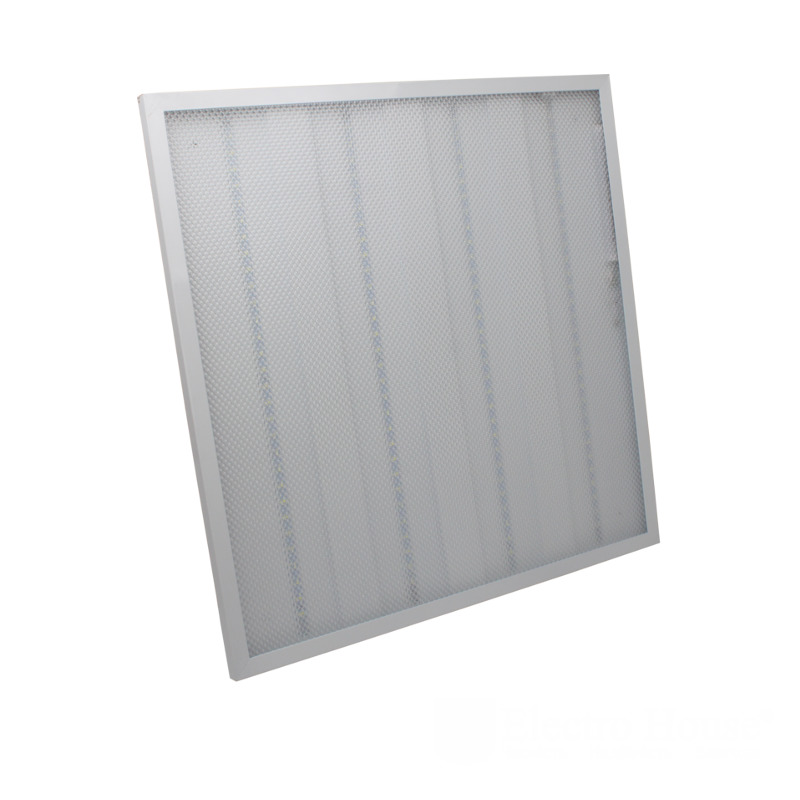 EH-FG-36 LED панель Frosted Glass квадратна 595х595 мм 36Вт, холодний білий 6500К, 3200 Лм - Зображення 1
