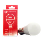 LED лампа G45 8Вт E27 4100К 720 Лм 165-265 В