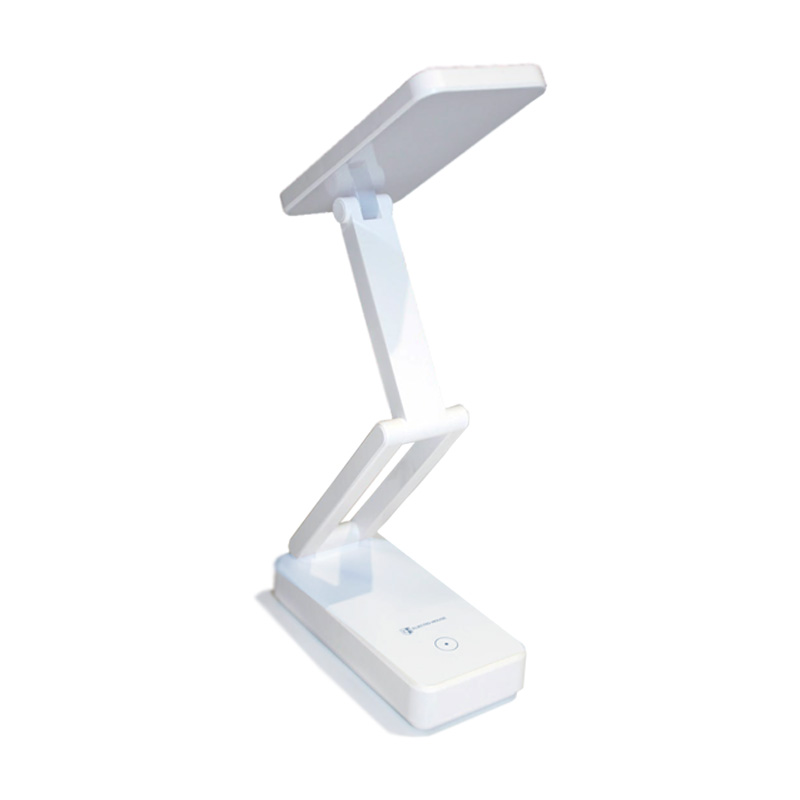 EH-LMT-08W LED світильник настільний розкладний акумуляторний 5Вт, 3CCT, білий - Зображення 1