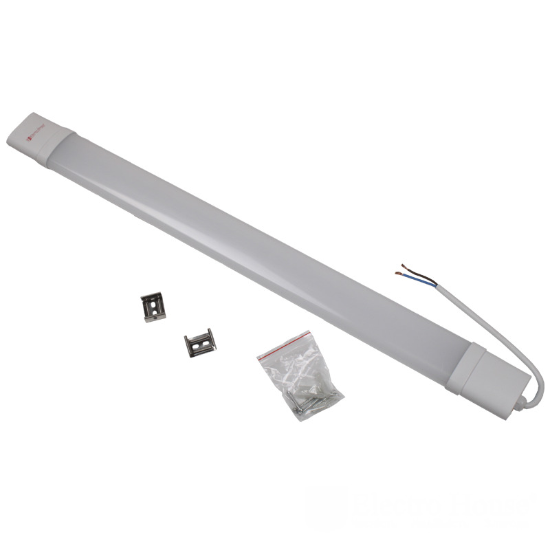 EH-LT-3140-S LED світильник ПВЗ Slim IP65 20Вт холодний білий 6500К, 1600 Лм - Зображення 1