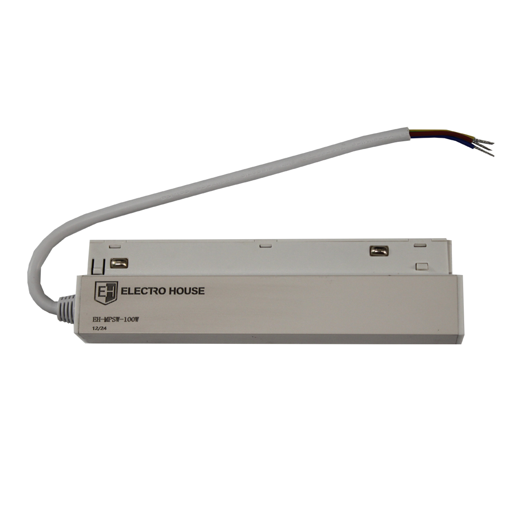 EH-MPSW-100W LED драйвер трекового магнітного світильника 100 Вт 48В білий - Зображення 1