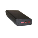 Портативний акумулятор 20000 mAh, чорний - Зображення 3