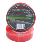 Ізоляційна стрічка ПВХ Soft Flex 20 м, червоний