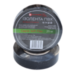 Ізоляційна стрічка ПВХ Soft Flex 25 м , чорний