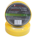 Ізоляційна стрічка ПВХ Soft Flex 25 м , жовтий