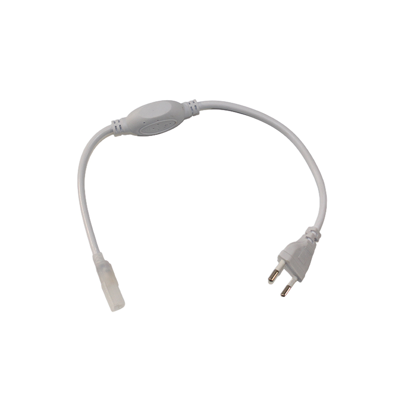 EH-STR-D510 Конектор для неону 220В 10х5.5, 50 см (для неону з кроком різки 10см) - Зображення 1