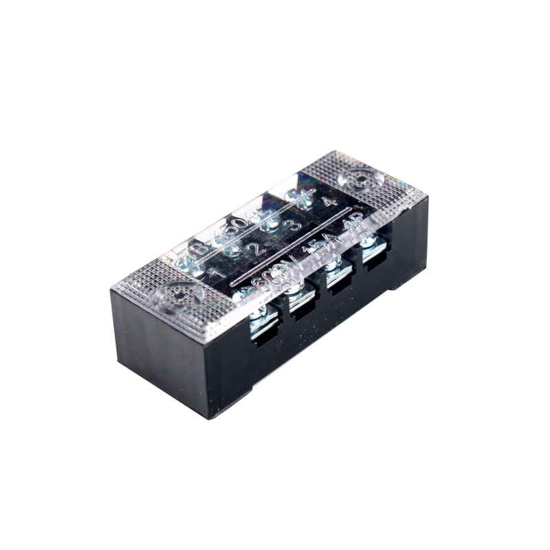 EH-T-1504 Клемна колодка в корпусі 4 клемних пари, 15A - Зображення 1