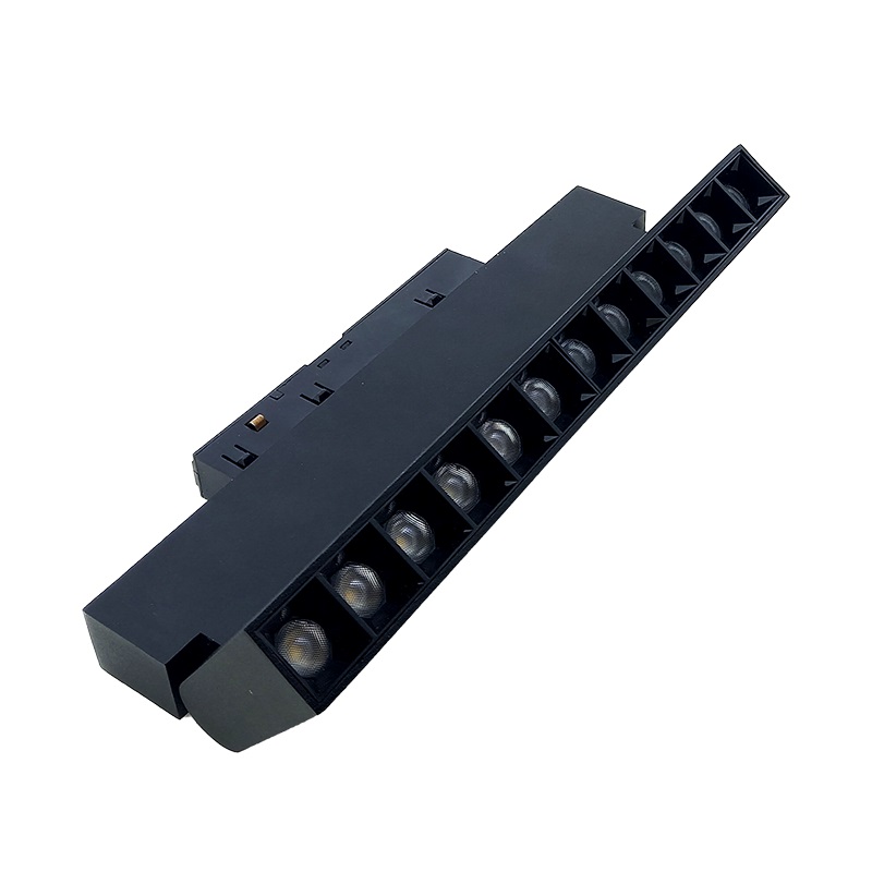 EH-TMLF-12W LED світильник трековий магнітний Magnetic Light поворотний 12Вт 4000К 1020 Лм , чорний - Зображення 1