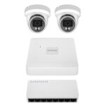Комплект видеонаблюдения на 2 камеры GV-IP-K-W100/2 6MP