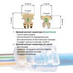 Коннектор сквозной RJ45 Cat.5E (100 шт) - Зображення 3
