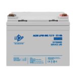 Аккумулятор мультигелевый LPM-MG 12V - 33 Ah + справа - Зображення 2