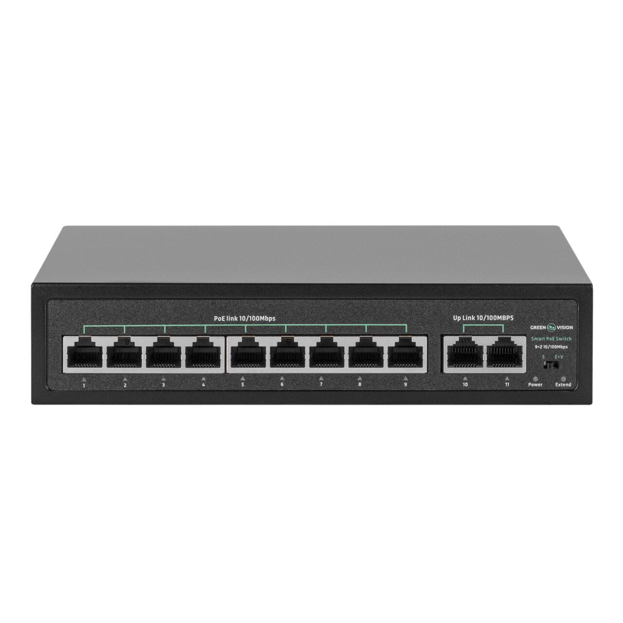 bb0b4f577a60a50303e587d27ca3e Коммутатор сетевой POE GV-016-D-09+2P - Зображення 1