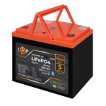Аккумулятор LP LiFePO4 12,8V - 64 Ah (820Wh) (BMS 80A/64А) пластик Smart BT - Зображення 5