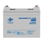 Аккумулятор мультигелевый LPM-MG 12V - 33 Ah + справа