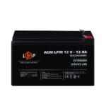 Аккумулятор AGM LPM 12V - 12 Ah - Зображення 2