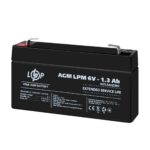 Аккумулятор AGM LPM 6V - 1.3 Ah - Зображення 3
