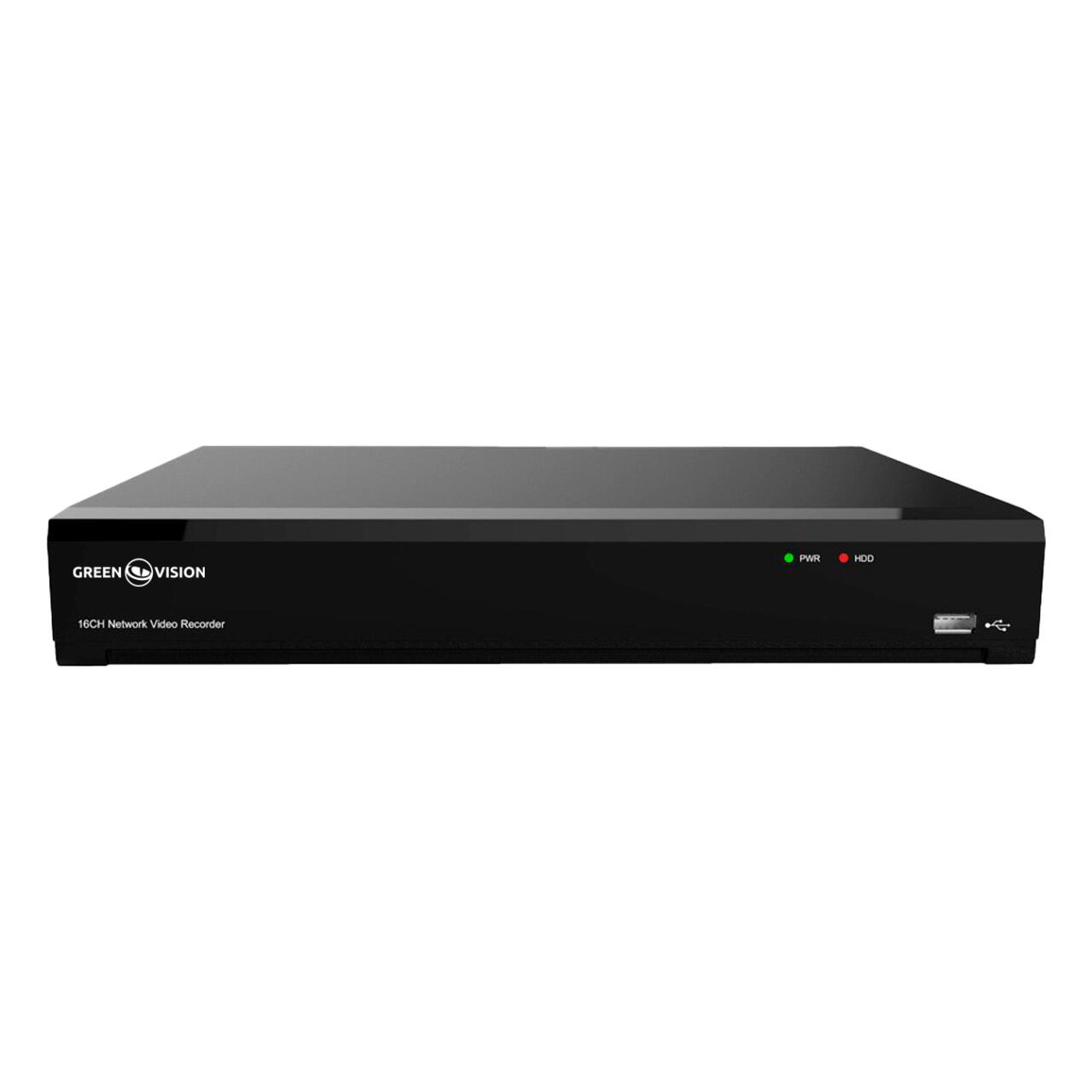 de644de5fa3103c211c3640977854-1 IP видеорегистратор 16-канальный 12MP NVR GreenVision GV-N-I017/16 Уценка - Зображення 1