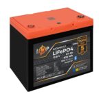Аккумулятор LP LiFePO4 12,8V - 64 Ah (820Wh) (BMS 80A/64А) пластик Smart BT - Зображення 3