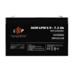 Аккумулятор AGM LPM 6V - 7.2 Ah Уценка 11.2024