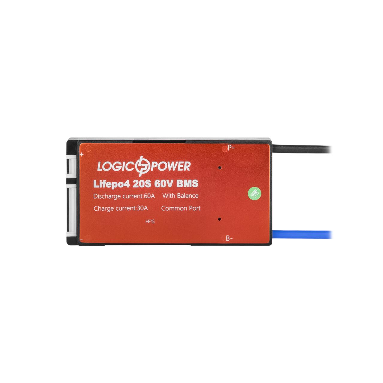 f0a877c63319e5cff47c422105625 BMS плата LP LiFePO4 60V 20S Dis 60A Ch 30A - Зображення 1