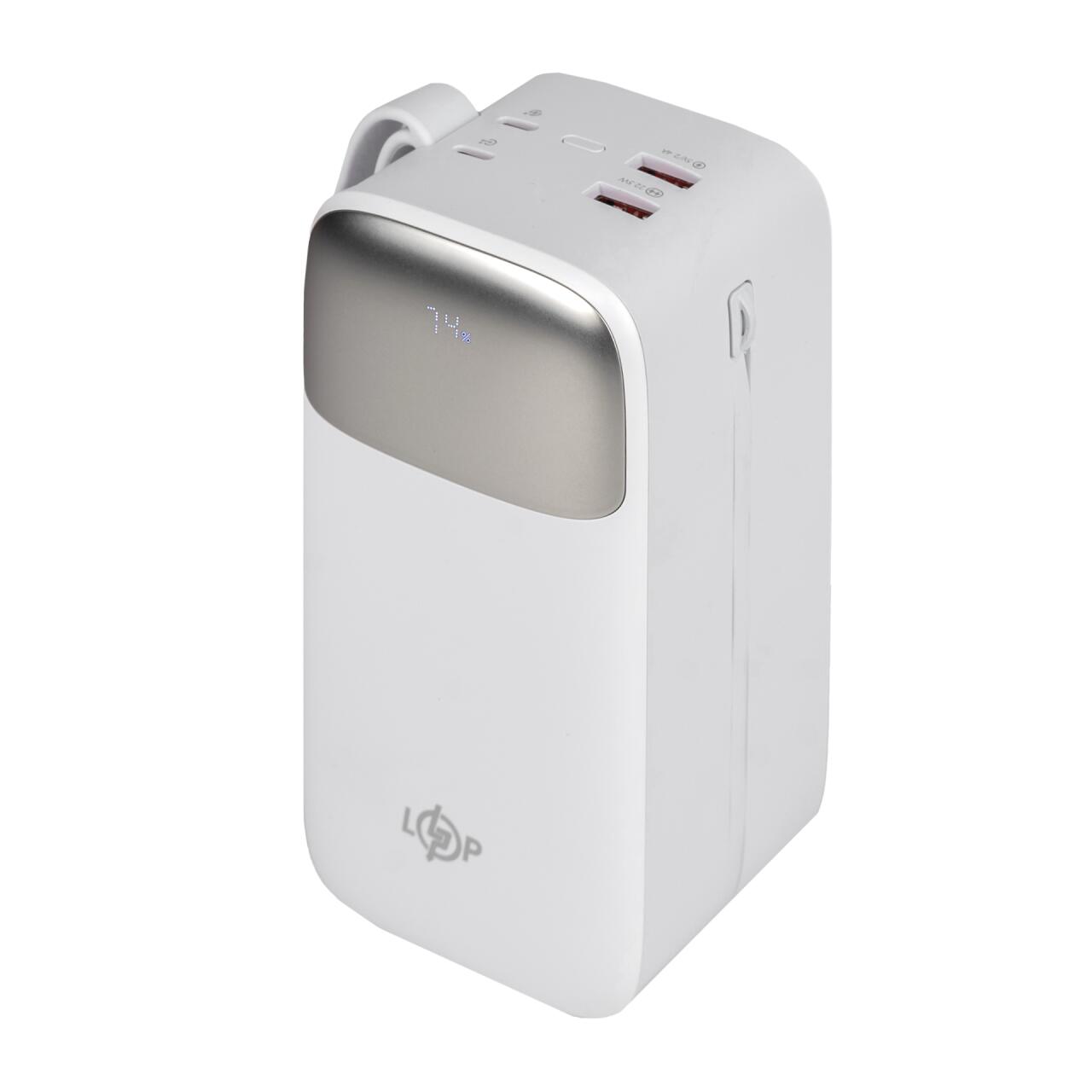 ff4f97caf0599e38ba98abfbdad06 Внешний аккумулятор (Power Bank) LP PQ50 50000mAh 22.5W - Зображення 1